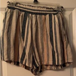 Striped Women's Shorts